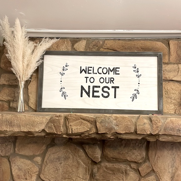 Wall Decor To Our Nest Wall Decor Sign Poshmark